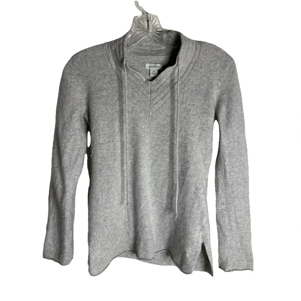 Sundance Grey Cashmere Sweater XS